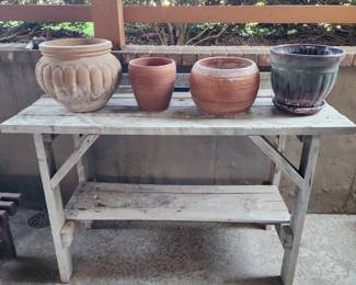 Gardening work bench