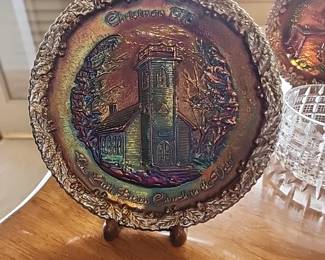 Fenton Carnival glass