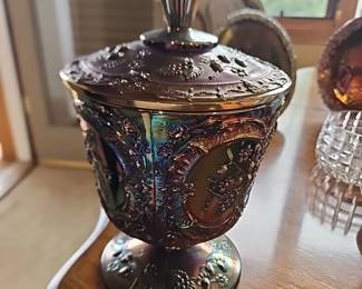 Fenton amethyst carvival