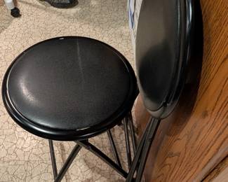 Set of folding stools