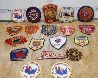 Lot 88: Fire Department Patches