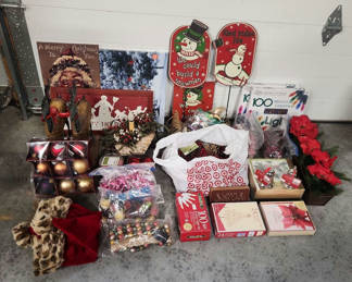 Lot 58: Christmas Decorations & More