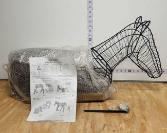 Lot 56: Horse Topiary Frame