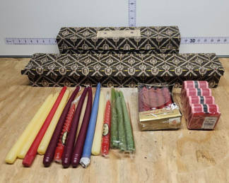 Lot 94: Vintage Will & Baumer Funeral Candles And More