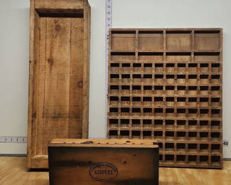 Lot 62: Wooden Lot