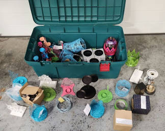 Lot 45: Huge Partylite Candle Holders Lot