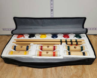 Lot 151: Sportcraft Croquet Set