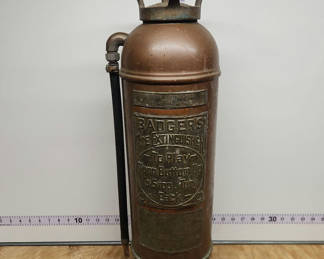 Lot 27: Badger Copper Fire Extinguisher