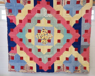 Lot 13: Hand Stitched Quilt