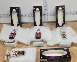 Lot 137: Radko Christmas Ornaments