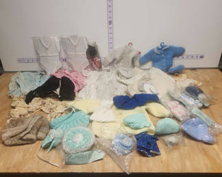 Lot 119: Vintage Doll Clothes Lot