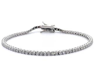 Classic 3 Carat Diamond Tennis Bracelet
