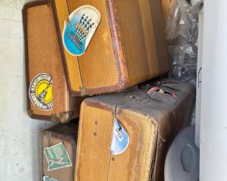 Vintage luggage