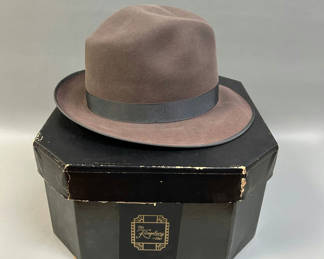 Lot 7: Vintage Kingsbury Fedora Hat