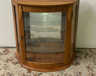 Lot 27: Vintage Bubble Glass Tabletop Curio