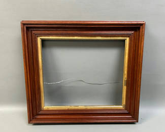 Lot 58: Victorian Walnut Gilt Liner Picture Frame