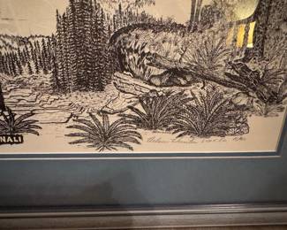 $78 - limited print signed of Alaska
