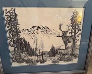 $78 - limited print signed of Alaska
