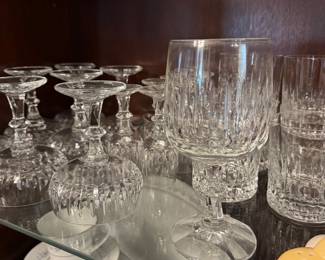 #101 - $220 - Schott Zwiesel Crystal set 30 pieces "Tango" pattern