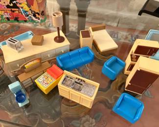 1960s doll house furniture