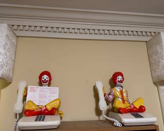 #72 - $200.00 EACH -McDonald vintage Telephones (2) 