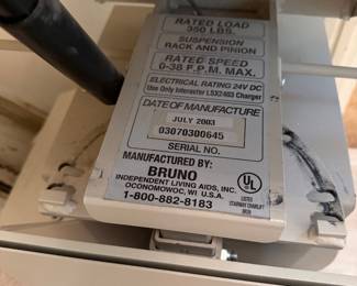 #123 - $ - Bruno chair lift for steps