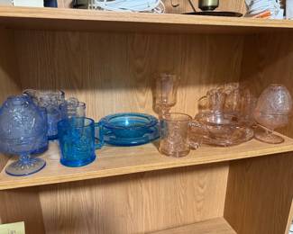Misc glassware 