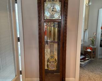 #17 - $460 - Howard Miller Grand Father clock 