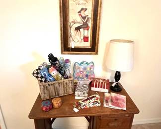 Antique Desk - VB - Framed Art 