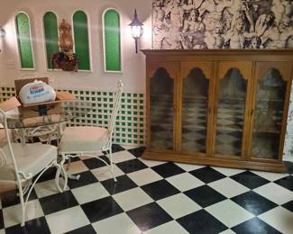China cabinet top...and bottom next pic