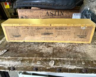 Late 1940's E-Z Craft Boat Models - Sea Witch model in it's original box.