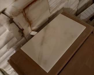 Assorted designer tiles and