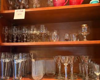 Assorted glasses and mugs