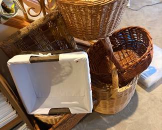 Assorted baskets