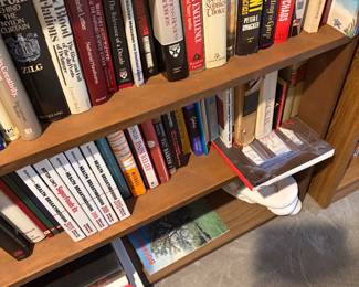 Books and vintage magazines