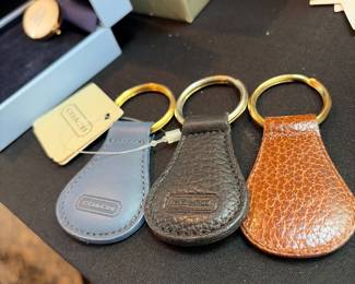 Coach new key chains