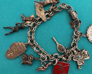 Sterling Silver Charm Bracelet