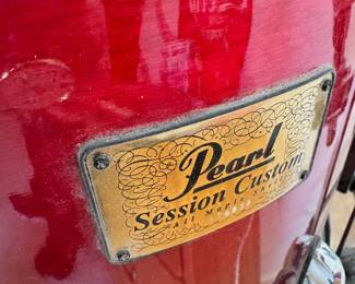 Pearl Session Custom Drum Set