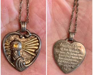 Item # 29 - Gorham Sterling Lighthouse Pendant $30