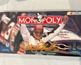 Item #8 - NIB "Dale Earnhardt Monopoly" game $22