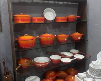 Vintage Enamel Cast Iron Cookware