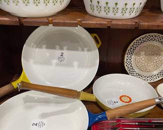 Cast Iron and Corningware