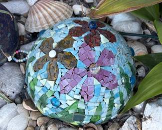 Mosaic garden art
