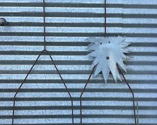 Dick & Jane metal stick figures