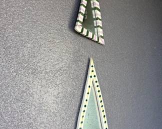 Ceramic frame mirrors