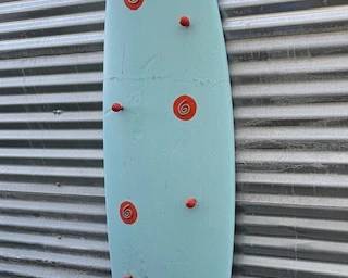 Surfboard art