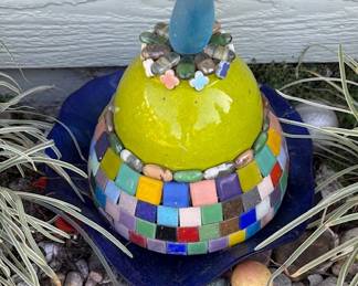 Mosaic garden art
