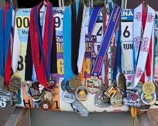 Running race medals