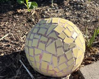 Mosaic garden art