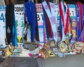 Running race medals
